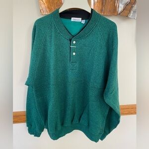 NWOT Vintage 1980’s Green Damon Sweatshirt L